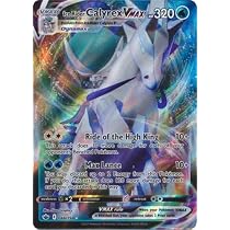 Pokémon Ice Rider Calyrex VMAX - 046/198 - Ultra Rare - Sword